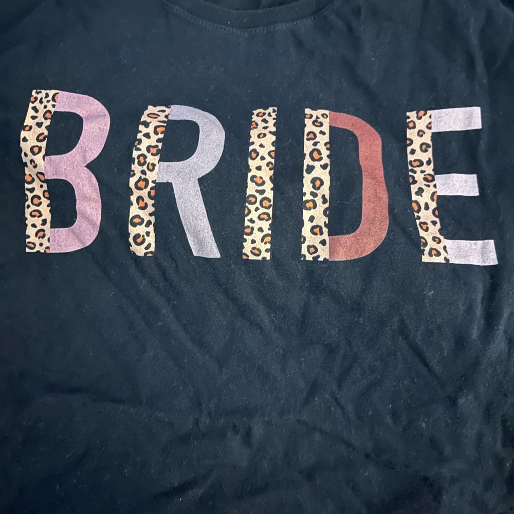 Bride Cheetah Shirt